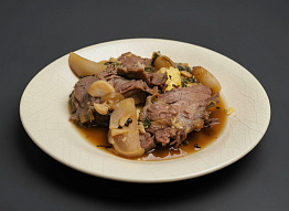 Глухарь тушёный в духовке по-киевски