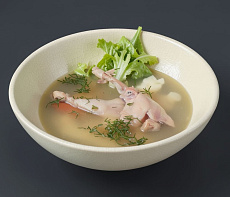 Суп охотничий с перепелами