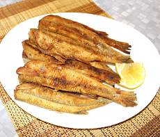 Корюшка жаренная в мучной панировке