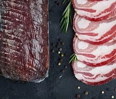 Панчетта из мяса кабана (нарезка)