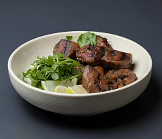 Шашлыки из зайчатины и печени зайца