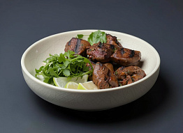 Шашлыки из зайчатины и печени зайца