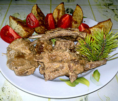 2 рецепта медвежатины под сливочным соусом с кедровыми орешками и белыми грибами