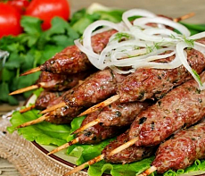 Люля-кебаб из косули