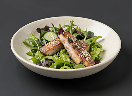 Форель-гриль с кунжутом и васаби