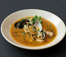 Итальянский рыбный суп куччуко (с вонголе и морепродуктами)