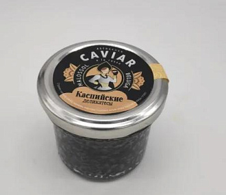 Икра белуги дойная (стеклянная банка) 100 г