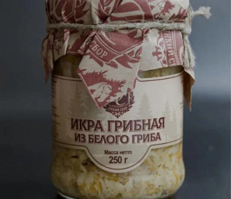 Икра грибная из белого гриба