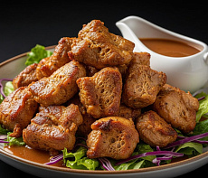 Салат из нельмы по-вьетнамски