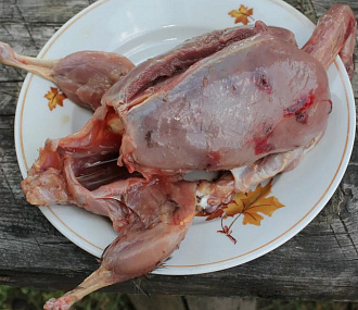 Утка кряква дикая без кожи 450-950 г