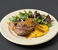 Правильное оссобуко из лося по-милански