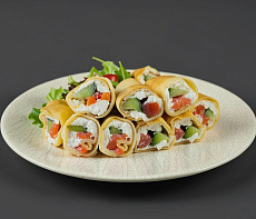 Начинка для блинчиков из копчёной рыбы