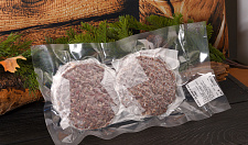 Превью Котлета для бургера из мяса страуса(упак. 4шт)