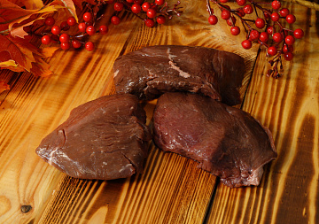 Фото Стейк Трай-тип из лося (кострец)