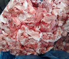 Обрезь мяса бобра