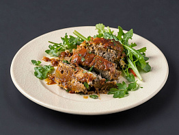 Запечённый рулет из лосятины