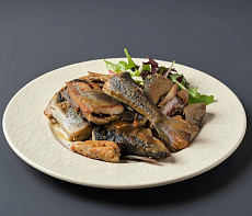 Омуль обжаренный в панировке