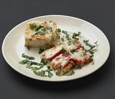 Муксун запечённый в сливках под сыром