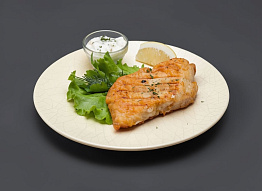 Нельма на гриле