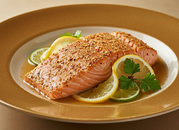 Осетрина на сковородке-гриль