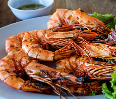 Креветки-гриль