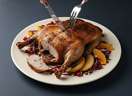 Хрустящая жареная утка