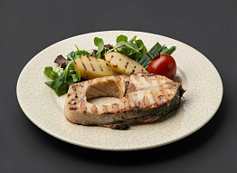 Стейки нельмы в аджике