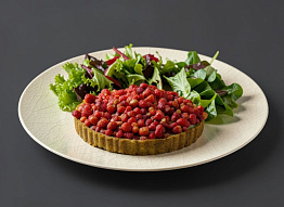 Земляничный пирог с заварным кремом