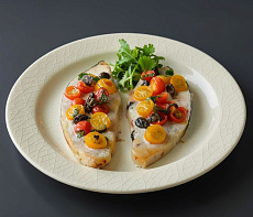 Рыба-меч под черри