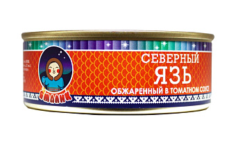 Язь обжаренный в томатном соусе