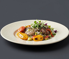 Бобрятина в луковом маринаде