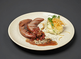 Язык оленя на углях