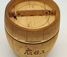 Мёд диких медоносов Вятский 500гр Бондарь (подарочная упаковка)